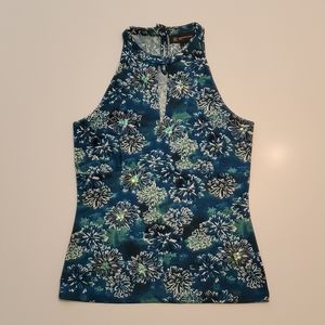 INC Blue/Green Keyhole Top Size P (XS)